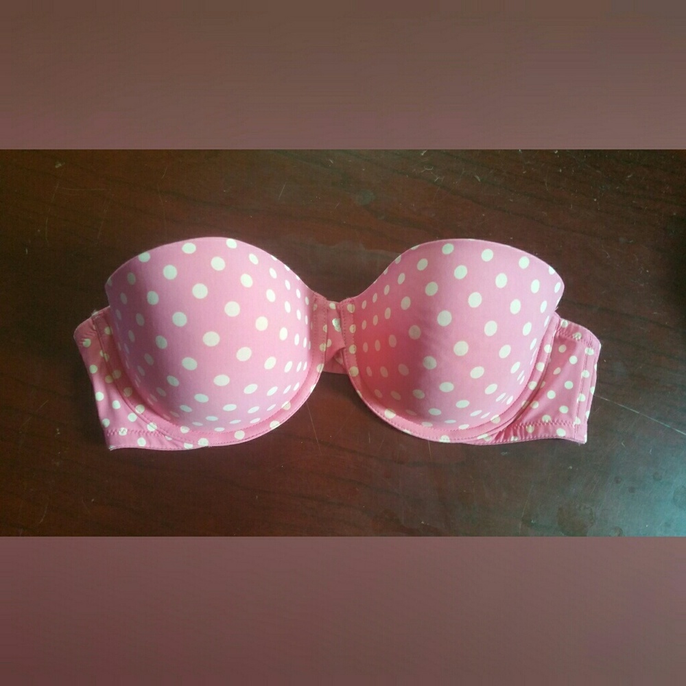 PINK Strapless Bra Size 36B